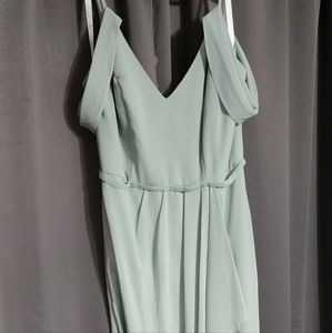 Bridesmaid Dress Size 4 Sage Green